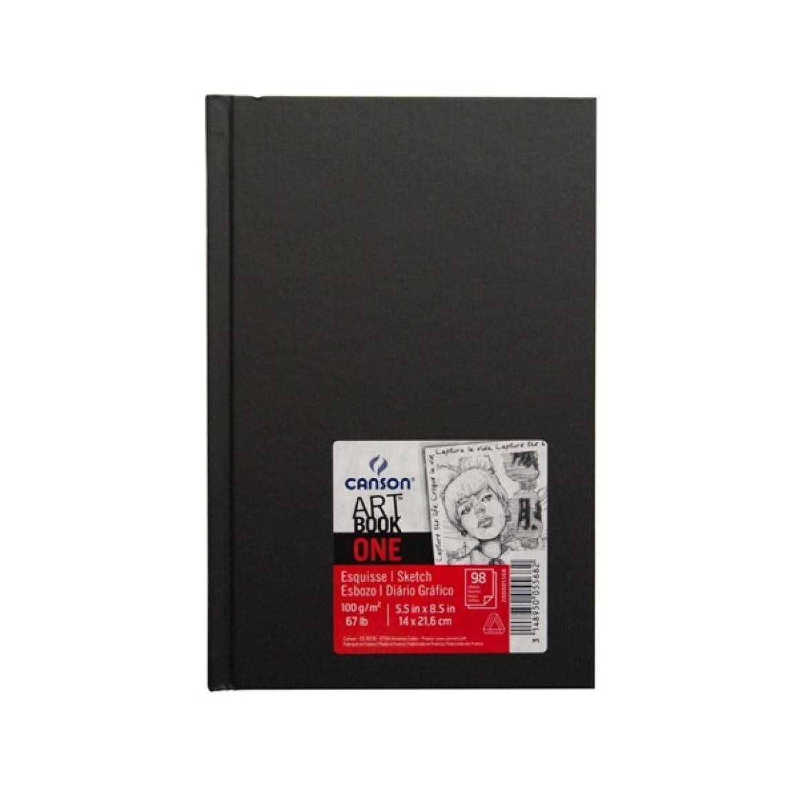 ART BOOK ONE CANSON A5 100G/M² 98 FLS
