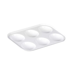 GODÊ PLÁSTICO TIPO OVO C/6 CAVIDADES