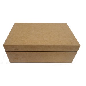 CAIXA FORRADA  MINI GARRAFA E TAÇA - MDF