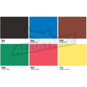 KIT MARCADOR COPIC SKETCH 6 CORES PRIMÁRIAS - BOLD PRIMARIES