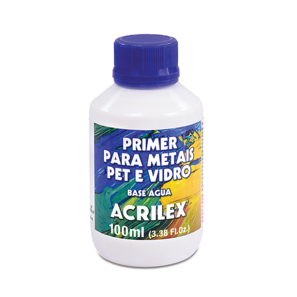PRIMER P/ METAIS, PET E VIDRO 100ML ACRILEX