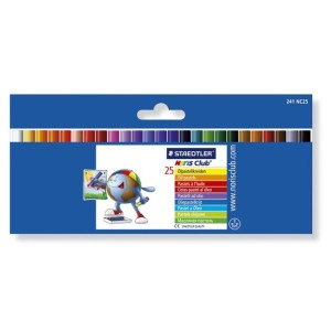 Giz Pastel 25 Cores Noris Club Staedtler
