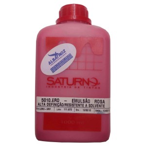EMULSÃO ROSA BASE SOLVENTE 1LT SATURNO