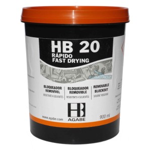 BLOQUEADOR RÁPIDO HB-20 900ML RES.SOLVENTE - AGABÊ