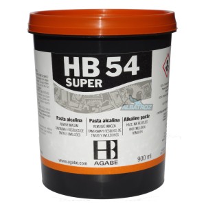 PASTA ALCALINA REMOVEDOR HB-54 SUPER - AGABÊ