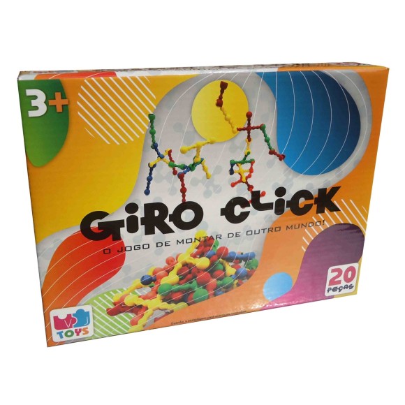 GIRO CLICK - JOGO DE MONTAR - VJ TOYS
