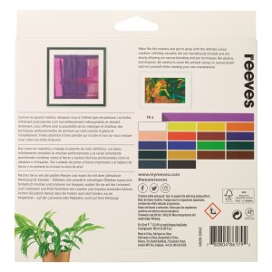 ESTOJO TINTA ÓLEO 18 CORES - REEVES