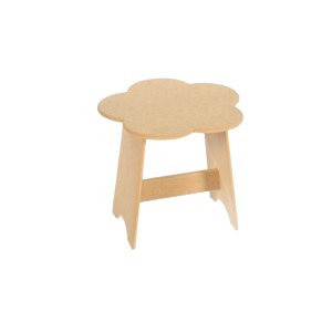 Banco Infantil Flor - Mdf