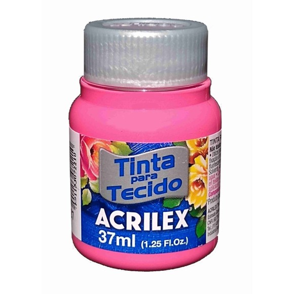 TINTA TECIDO FOSCA 37ML PINK (527) - ACRILEX