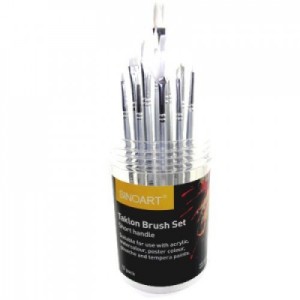 KIT PINCÉIS C/12 UN. CERDA SINTÉTICA - SINOART