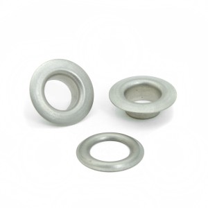 ILHÓS ZERO ALUMÍNIO C/ARRUELA 500PCS - BAXMANN