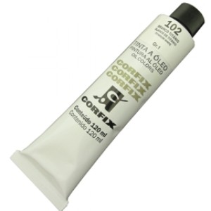 TINTA A ÓLEO 120ML BRANCO TITÂNIO 102 - GR.1 - CORFIX