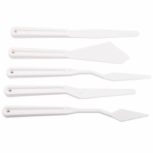 KIT ESPÁTULAS PLÁSTICAS C/5 UN. - SINOART
