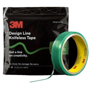 FITA DE CORTE DESIGN LINE KNIFELESS TAPE 3,5MM X 50M - 3M
