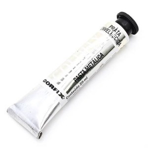 PASTA METÁLICA GOLDFIX PRATA ENVELHECIDO 20ML - CORFIX