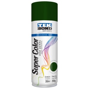 TINTA SPRAY VERDE ESCURO 350ML USO GERAL- TEKBOND
