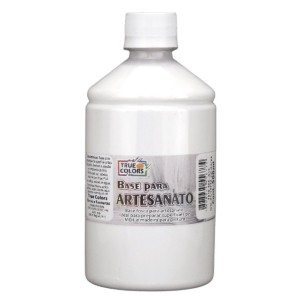 BASE ACRÍLICA BRANCA 500ML TRUE COLORS