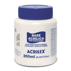Base Acrílica Branca 250ml - Acrilex