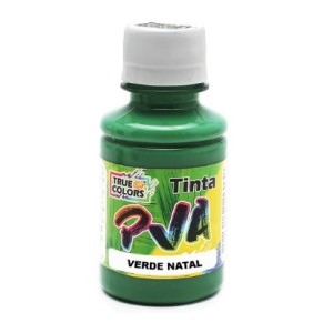 Tinta Pva Fosca Verde Natal 100ml - True Colors
