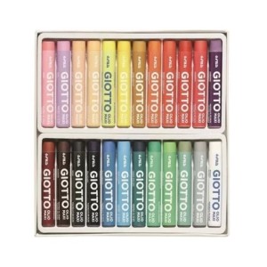 Giz Pastel Oleoso 24 Cores - Giotto