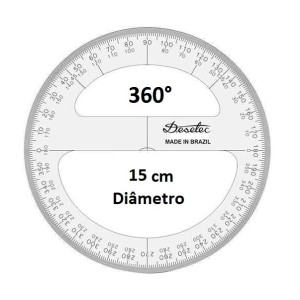 TRANSFERIDOR ACRÍLICO 360° 15CM - TRIDENT DESETEC