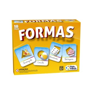 Jogo Formas - Brincar de Aprender - Pais e Filhos