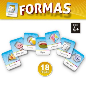 Jogo Formas - Brincar de Aprender - Pais e Filhos