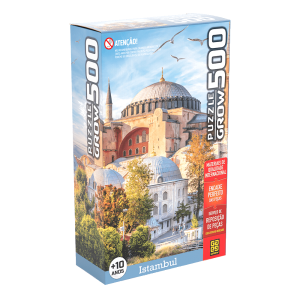 Quebra-Cabeça 500 peças Istambul 03918 - Grow