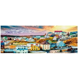 Quebra-Cabeça Islândia Panorama 750 peças 04178 - Grow