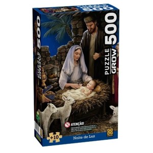 Quebra-Cabeça Noite de Luz 500 peças 02894 - Grow