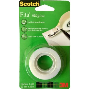 FITA MÁGICA 12MM X 10M SCOTCH 3M