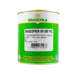 Cola Vinil P/Lona 750g Brascopren - Brascola
