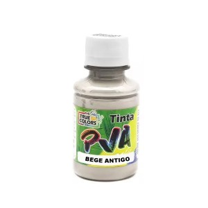 Tinta Pva Fosca Bege Antigo 100ml - True Colors