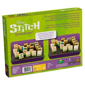 Jogo Quem Sumiu? Stitch 04615 - Grow